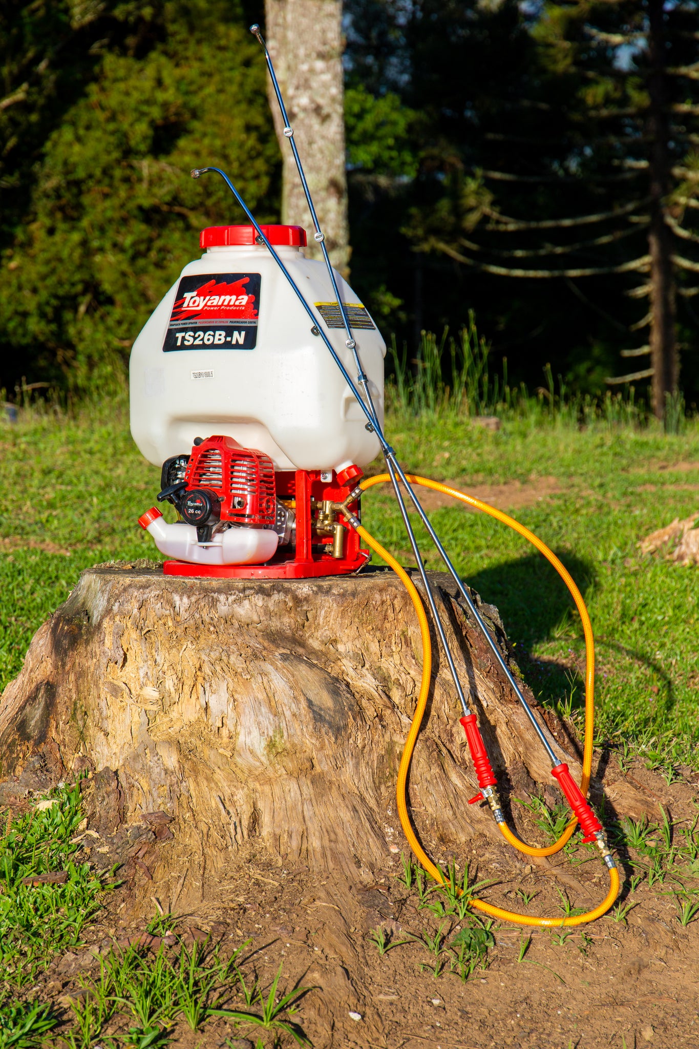 Pulverizador 26CC doble lanza