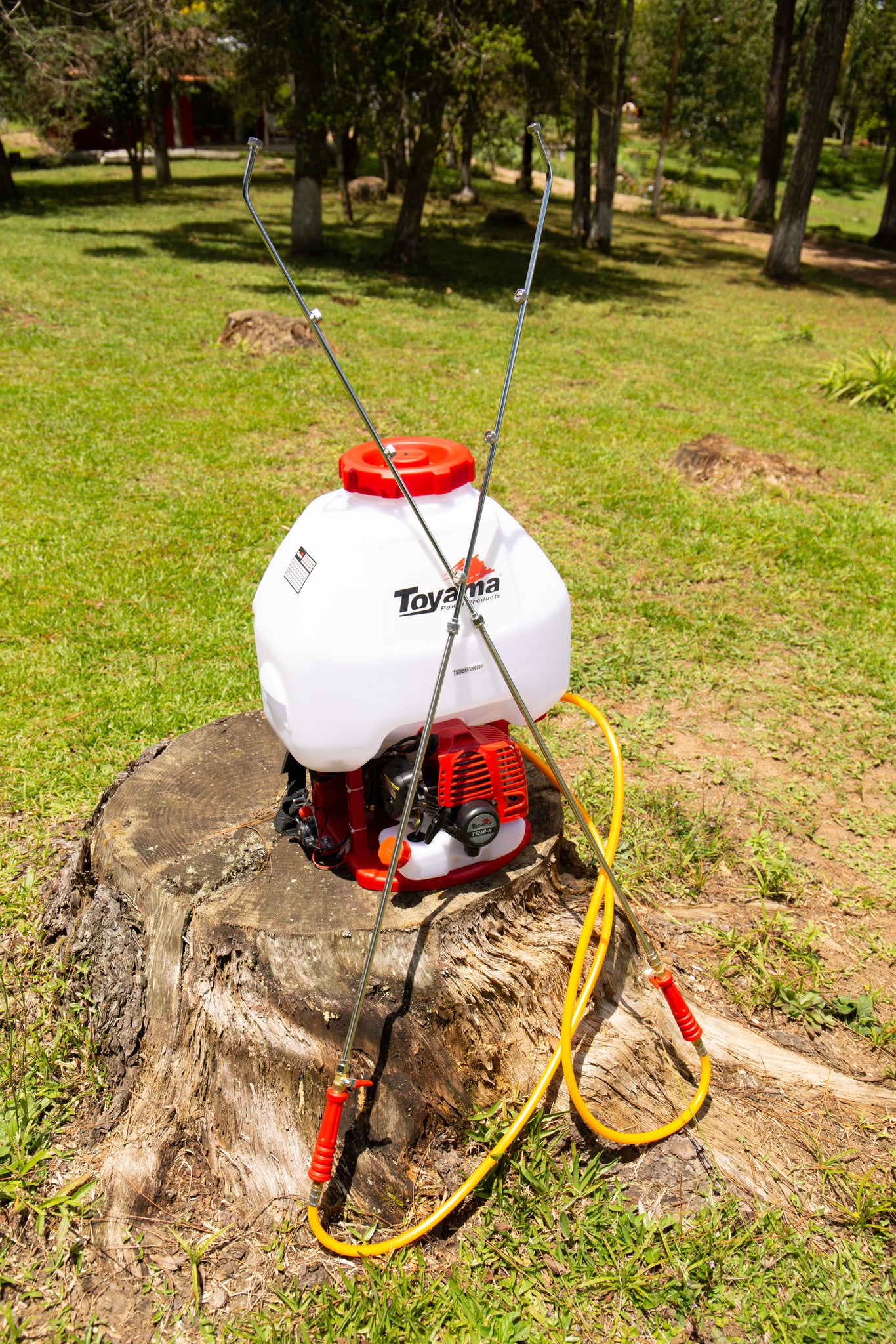 Pulverizador 26CC doble lanza